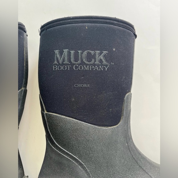 Black Mid Rubber Classic Chore Muck Boot Company Boots Women’s 9 - Picture 11 of 12